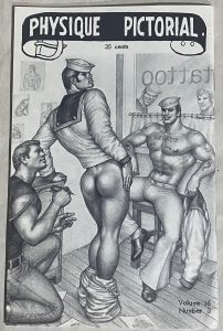 Tom of Finland in Physique Pictorial Volume 16, Number 3