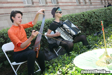 The Nicotines at the LA Festival of Books