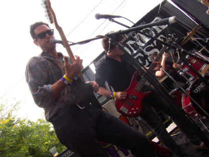 Gonerfest Nine picture included in the synaesthesia press publication Music Box