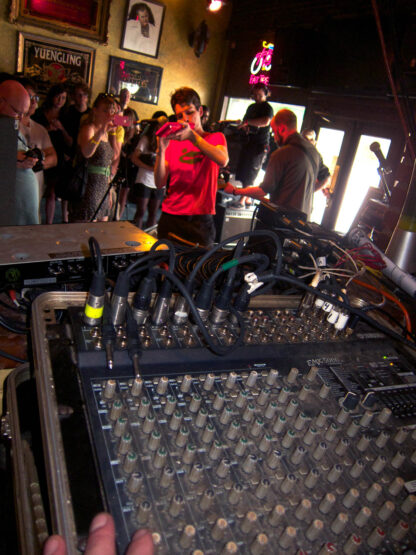 Gonerfest Nine picture included in the synaesthesia press publication Music Box