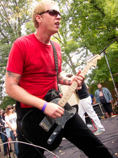 Gonerfest Nine picture included in the synaesthesia press publication Music Box