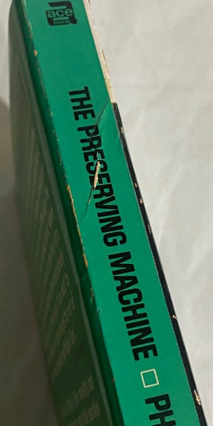 spine of Philip K. Dick book THE PRESERVING MACHINE