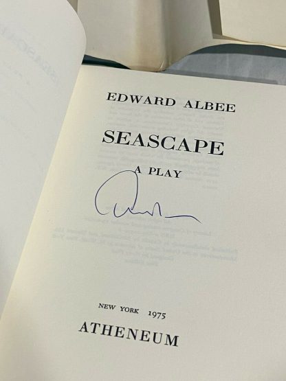 A copy Seascape signed by Edward Albee