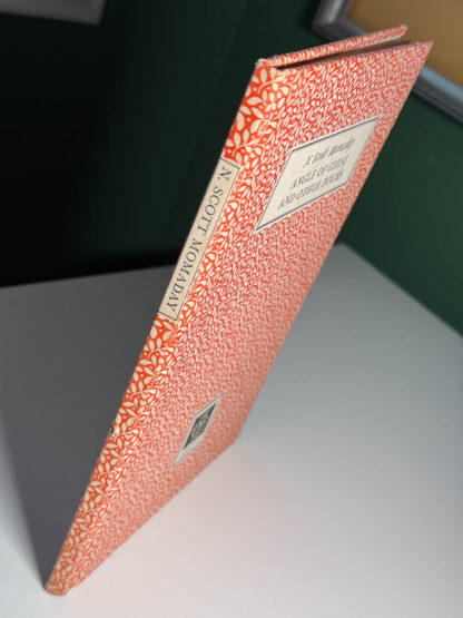 A picture of the poetry chap book Angle of Geese and other poems by N. Scott Momaday.