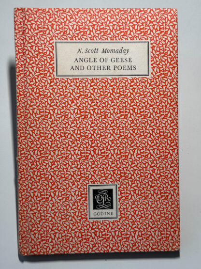 A picture of the poetry chap book Angle of Geese and other poems by N. Scott Momaday.