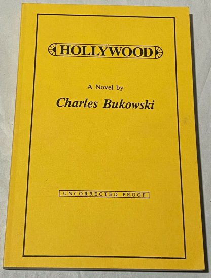 Cover of Proof of Charles Bukowski's Hollywood