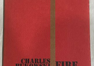 The cover of Charles Bukowski's Poetry chapbook Fire Station