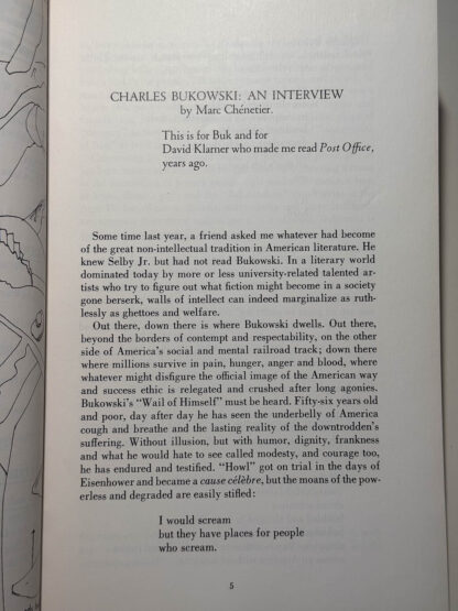 Pictures of Northwest Review, Volume 16 Number 3, featuring Charles Bukowski