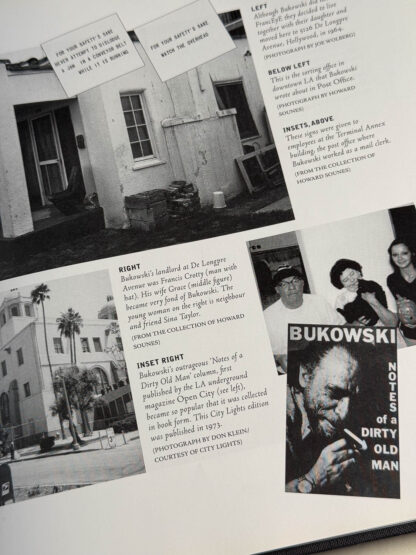 A picture of the Howard Sounes book "Bukowski in Pictures."
