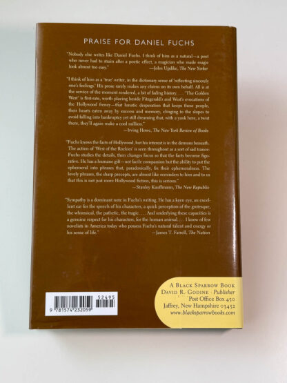 Various pictures of the Daniel Fuchs book The Golden West.