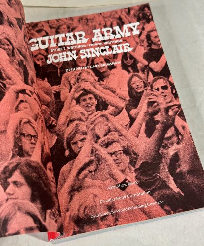 Title page of the first edition, near fine, of John Sinclair's Guitar Army in wraps.
