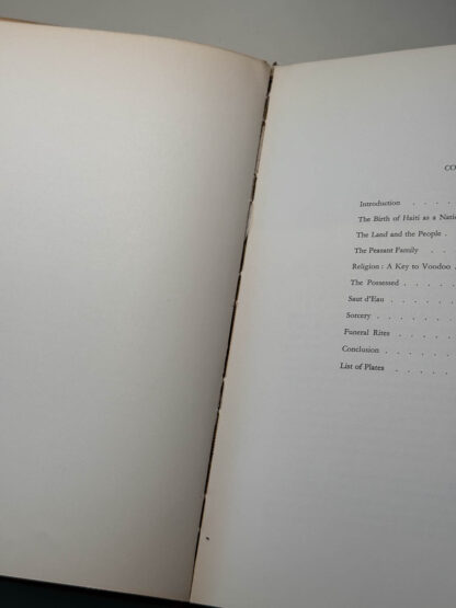 A picture of the book Haiti: Black Peasants and Voodoo by Alfred Métraux (1959)