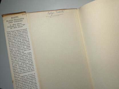 A picture of the book Haiti: Black Peasants and Voodoo by Alfred Métraux (1959)