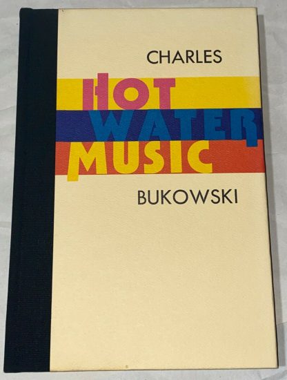 Cover of Charles Bukowski HOT WATER MUSIC first edition