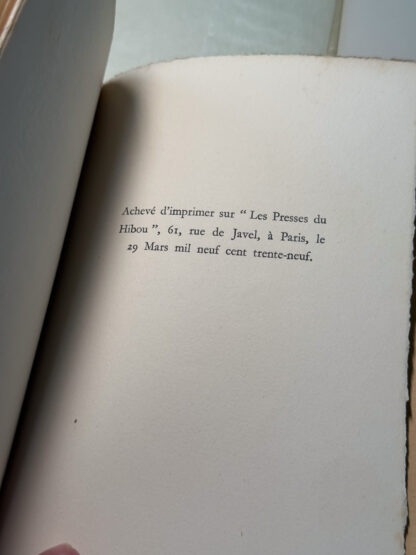 A picture of Ivan Goll Jean Sans Terre limited edition