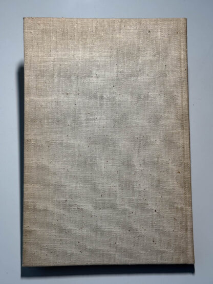 Pictures of the James Broughton small press poetry book Tidings published in an edition of 500
