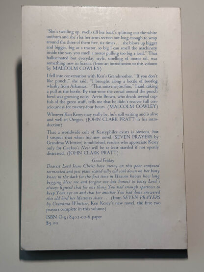 Picture of "Kesey" the Northwest Review of Books periodical with cover art by Ken Kesey