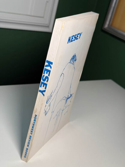 Picture of "Kesey" the Northwest Review of Books periodical with cover art by Ken Kesey