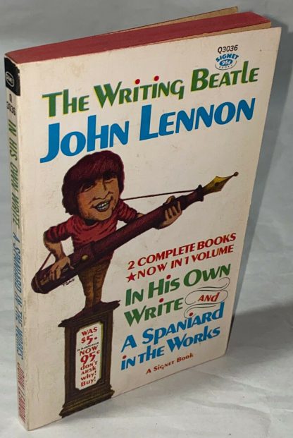 cover shot of John Lennon THE WRITING BEATLE