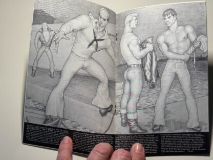 Various pictures of vintage issues of Bob Mizer's Physique Pictorials