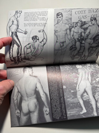 Various pictures of vintage issues of Bob Mizer's Physique Pictorials