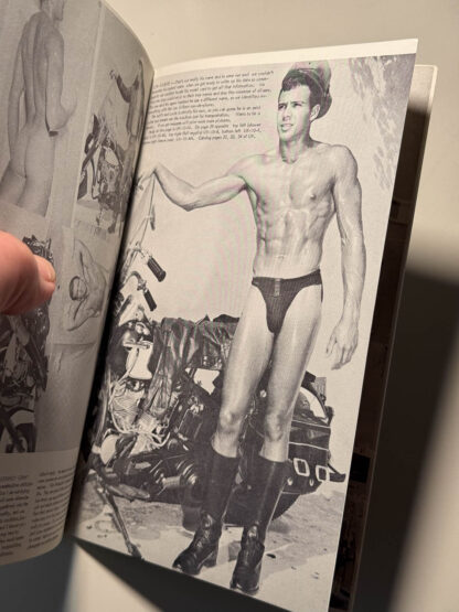 Various pictures of vintage issues of Bob Mizer's Physique Pictorials