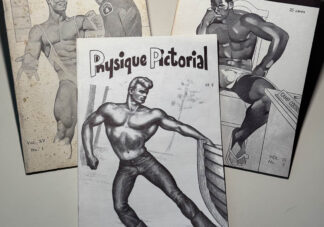 Pictures of the "Clean-cut" Physique Pictorial magazines