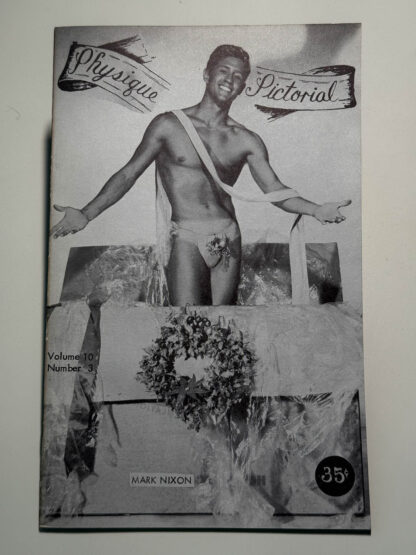 A picture of a copy of Physique Pictorial featuring Tom of Finland