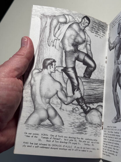 A picture of a copy of Physique Pictorial featuring Tom of Finland