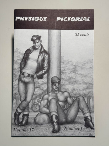 A picture of a copy of Physique Pictorial featuring Tom of Finland