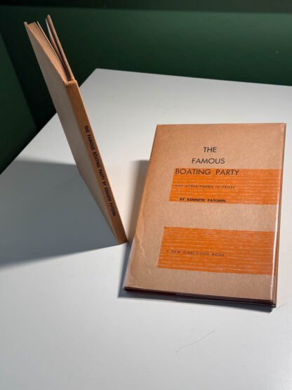Various pictures of the Kenneth Patchen book The Famous Boating Party first edition published by New Directions