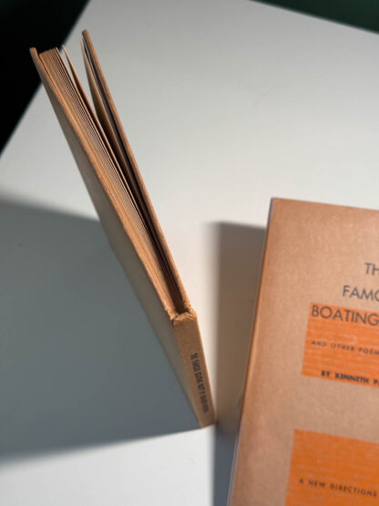Various pictures of the Kenneth Patchen book The Famous Boating Party first edition published by New Directions