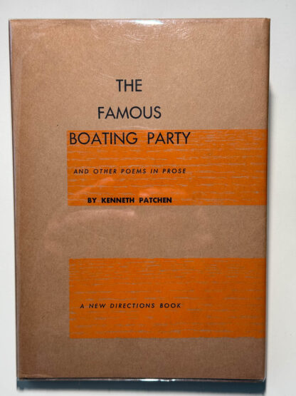 Various pictures of the Kenneth Patchen book The Famous Boating Party first edition published by New Directions