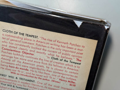 Various pictures of the Kenneth Patchen book Sleepers Awake in a first edition.