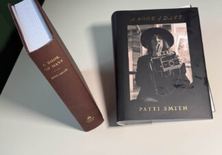 Various pics of the Patti Smith book A Book of Days signed by Patti Smith.