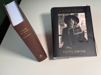Various pics of the Patti Smith book A Book of Days signed by Patti Smith.