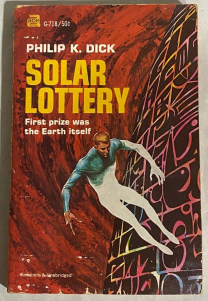 Cover of Philip K. Dick SOLAR LOTTERY Ace G-718