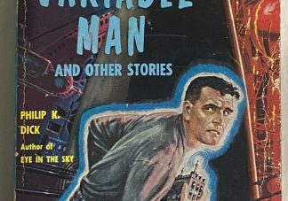 Cover of Philip K. Dick THE VARIABLE MAN AND OTHER STORIES Ace D-261