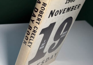 A Picture of the Robert Creeley experimental book "A Day Book" published by Scribner's.