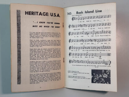 various pictures of a lot of three issues of Sing Out! magazine, Volume 2 issues 8, 11 and 12.