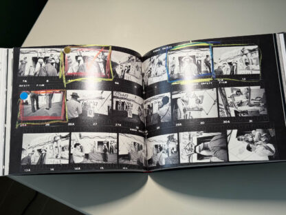 Various pictures of the Susan Meiselas 2 volume set The Making of Carnival Strippers.