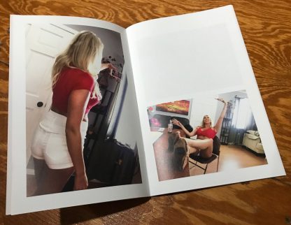 A page inside the photozine Various Self Portraits featuring Lexi Loew